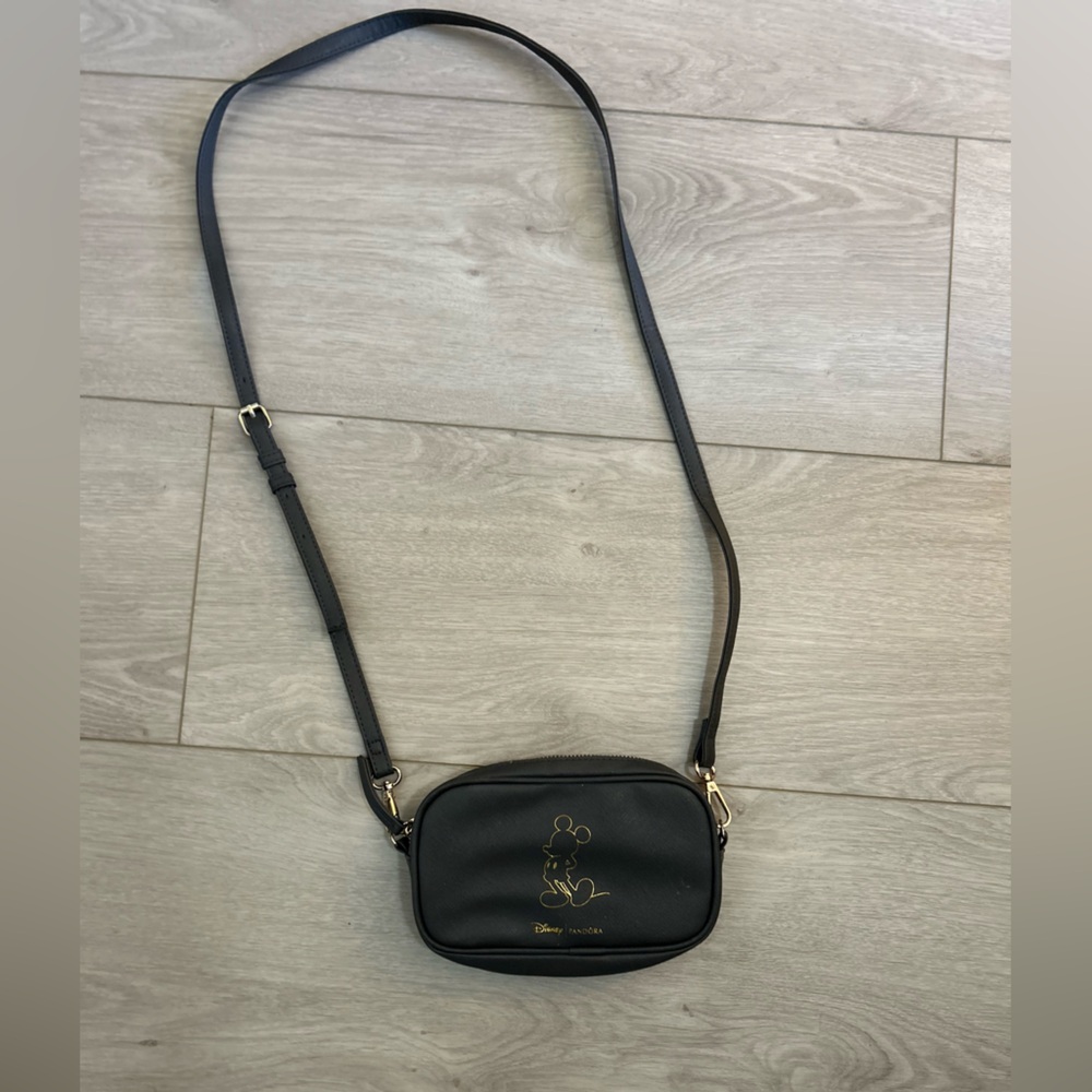 Disney Pandora Mickey Grey Crossbody Bag